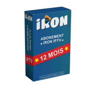 IRON IPTV Abonnement 12 Mois