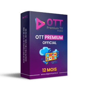 OTT Premium  Abonnement 12 Mois